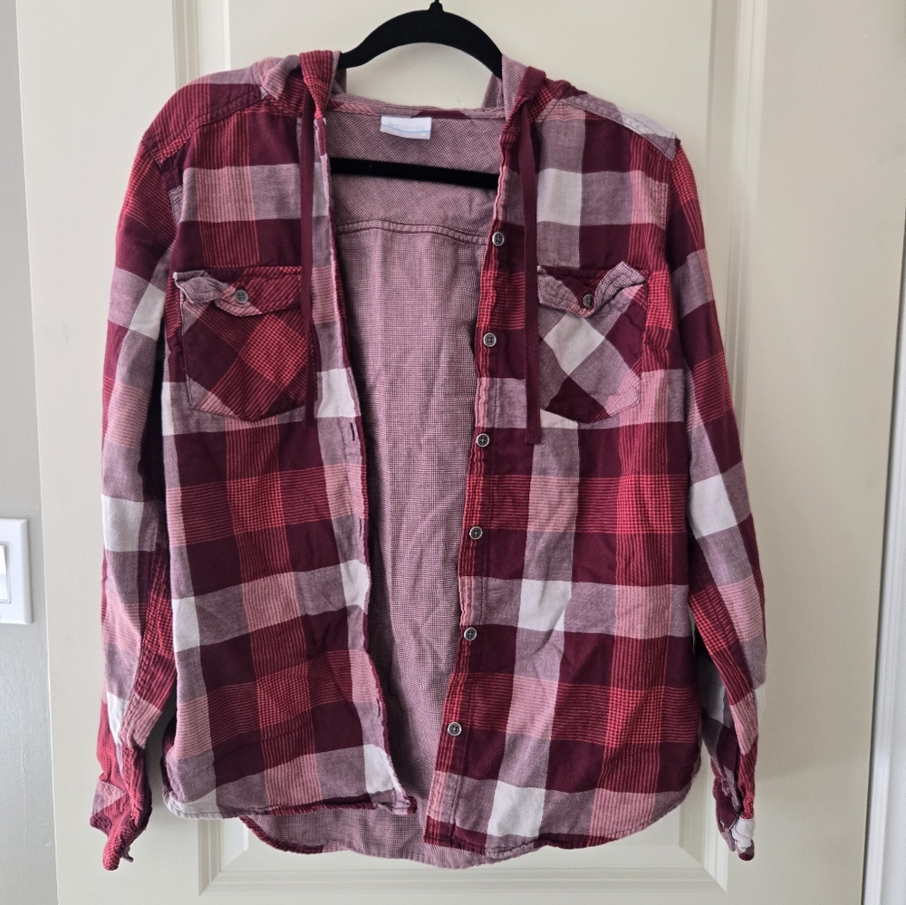 Columnia Plaid Hoodie